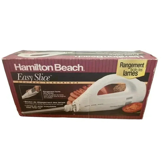 Hamilton Beach Easy Slice Electric Knife‎ #74150 with box INSTRUCTIONS - Picture 3 of 5
